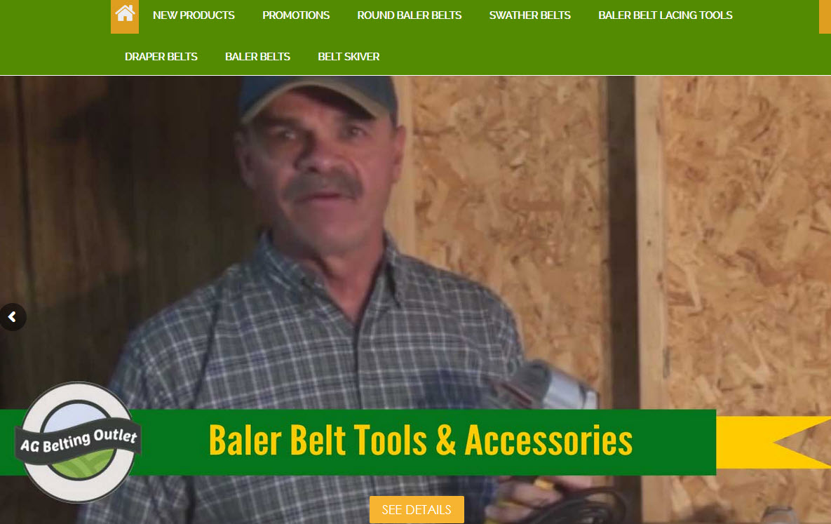 john deere baler belts